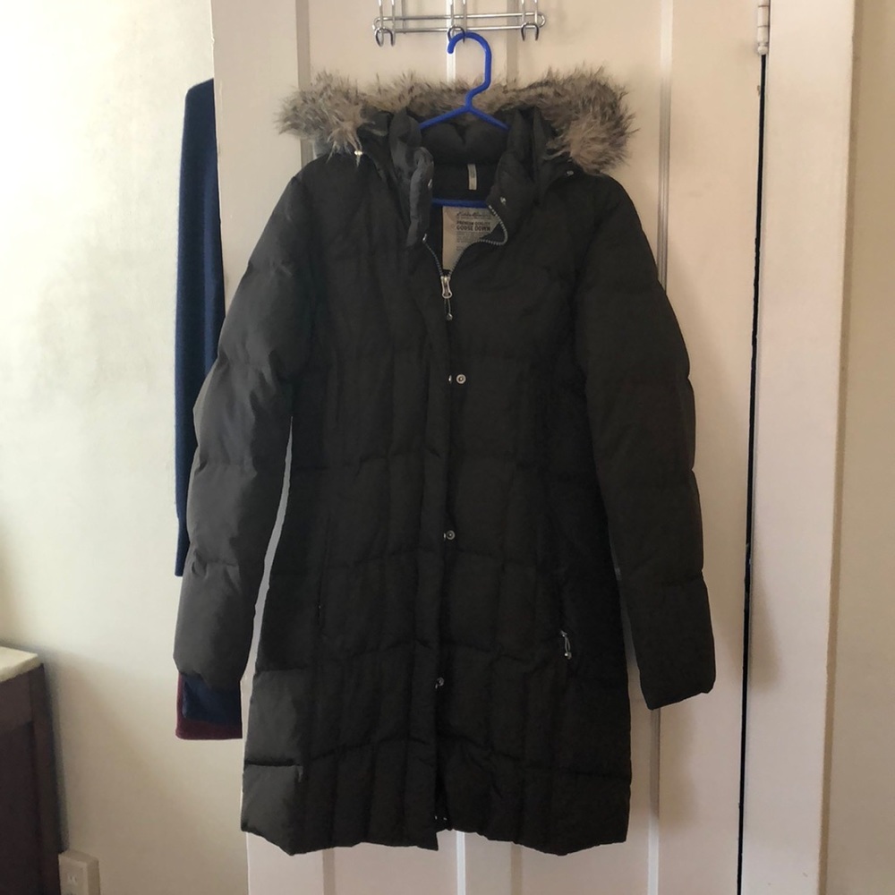 Brown Eddie Bauer Puffy Coat